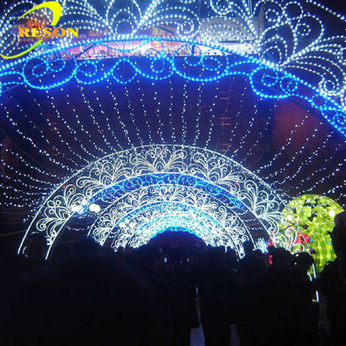 Christmas/event/holiday decoration outdoor led lighted tunnel arch - 图片 8