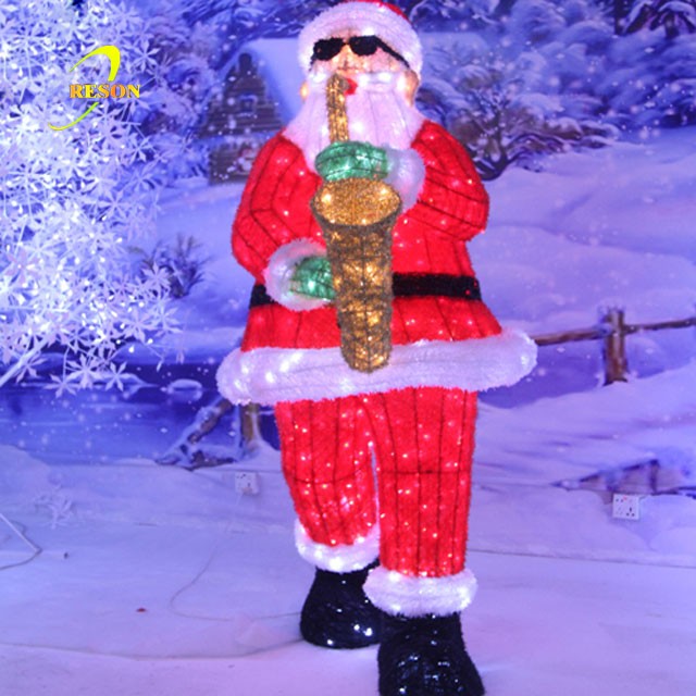 Factory Price Creative Led Christmas Santa Claus Lighting - 图片 7