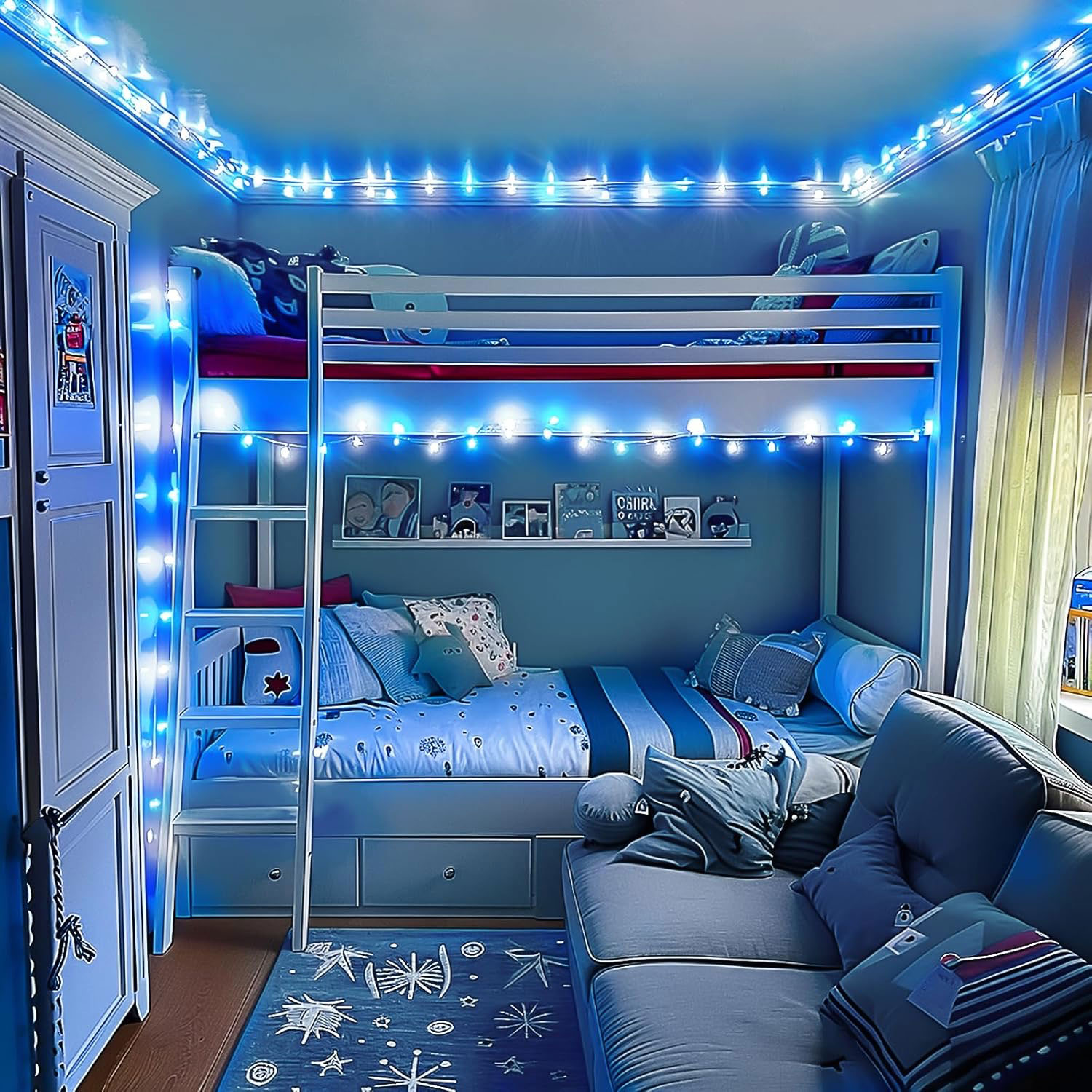 2025 New Product Event Decorations Holiday LED Lights Premium Outdoor Christmas LED Lights - 图片 2