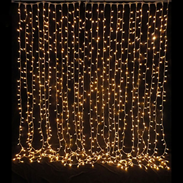 2025 New Product High Quality Interior Festive Decor Fairy Star Led Curtain Lights - 图片 2