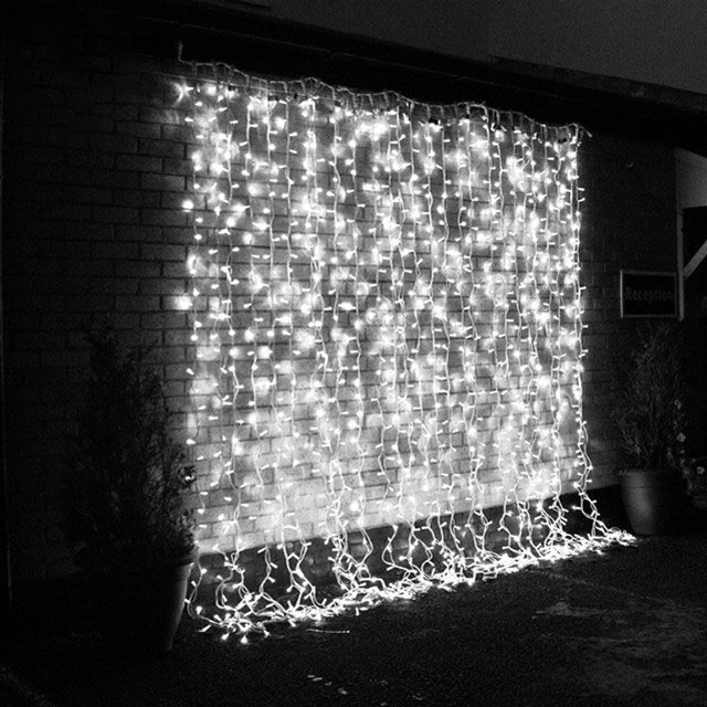 2025 New Product High Quality Interior Festive Decor Fairy Star Led Curtain Lights - 图片 5