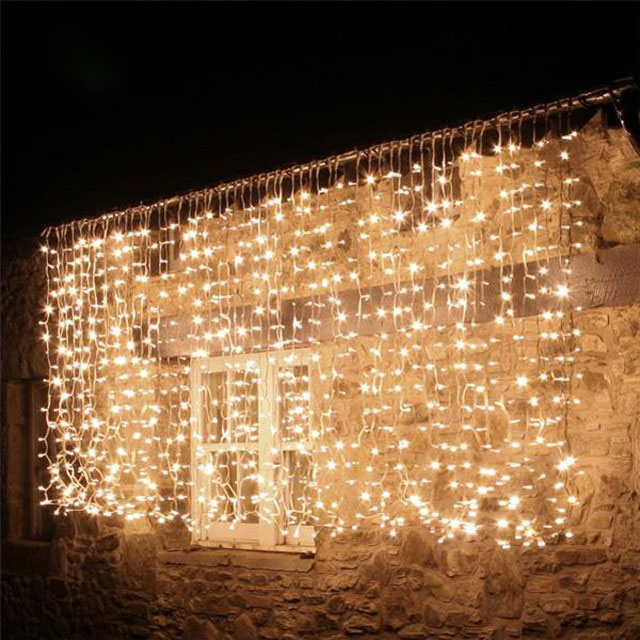 2025 New Product High Quality Interior Festive Decor Fairy Star Led Curtain Lights - 图片 6