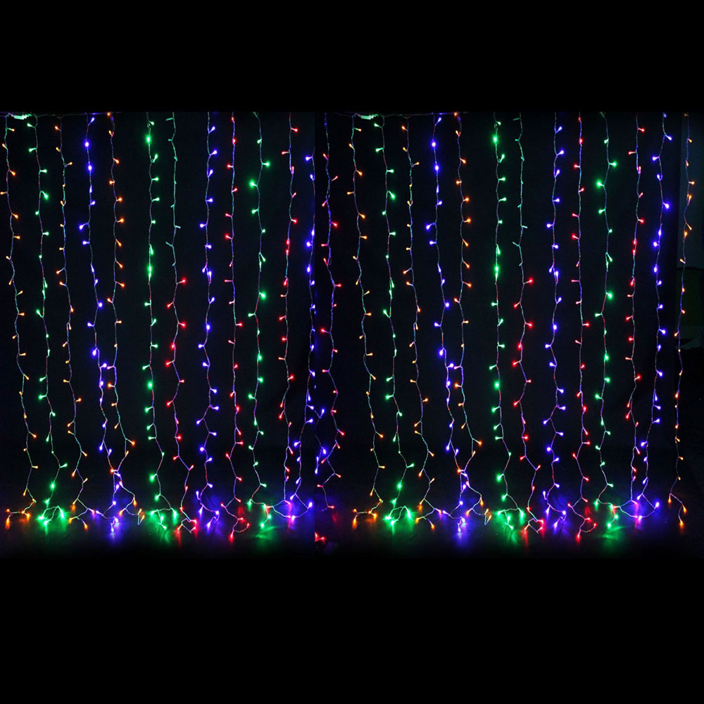 2025 New Product High Quality Interior Festive Decor Fairy Star Led Curtain Lights - 图片 9